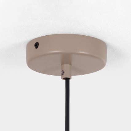 BRILAGI - LED Candeeiro suspenso com cabo CONE SINGLE 1xGX53/15W/230V bege
