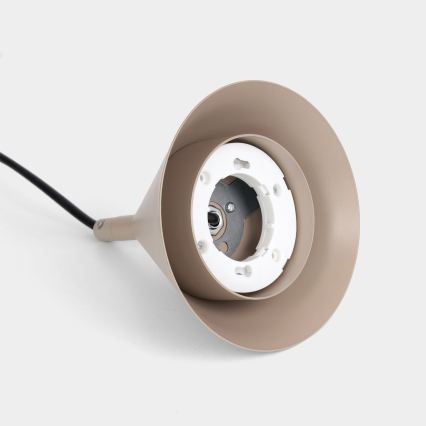 BRILAGI - LED Candeeiro suspenso com cabo CONE SINGLE 1xGX53/15W/230V bege