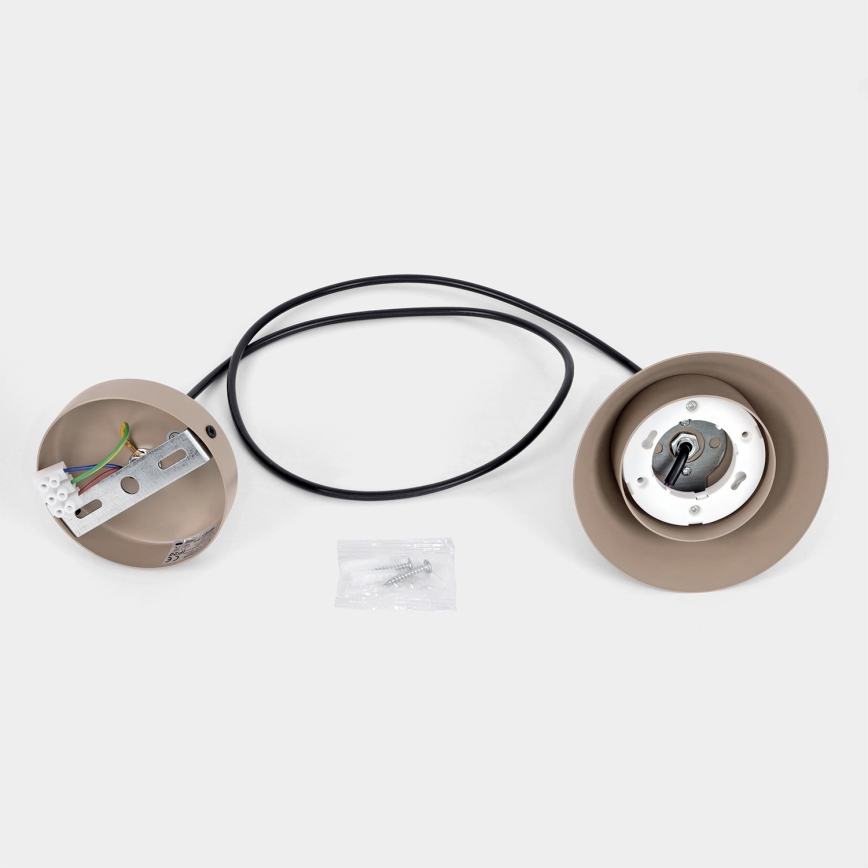 BRILAGI - LED Candeeiro suspenso com cabo CONE SINGLE 1xGX53/15W/230V bege