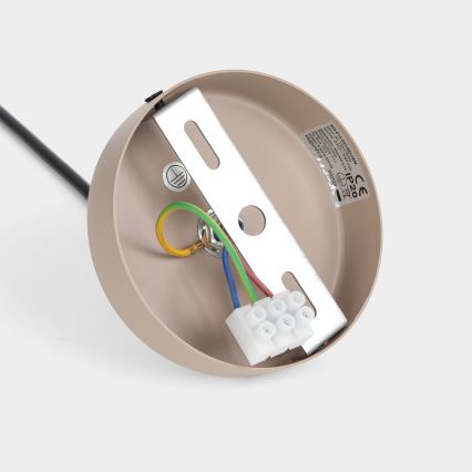 BRILAGI - LED Candeeiro suspenso com cabo CONE SINGLE 1xGX53/15W/230V bege