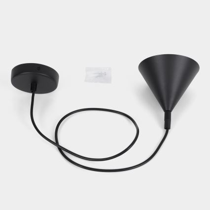BRILAGI - LED Candeeiro suspenso com cabo CONE SINGLE 1xGX53/15W/230V preto