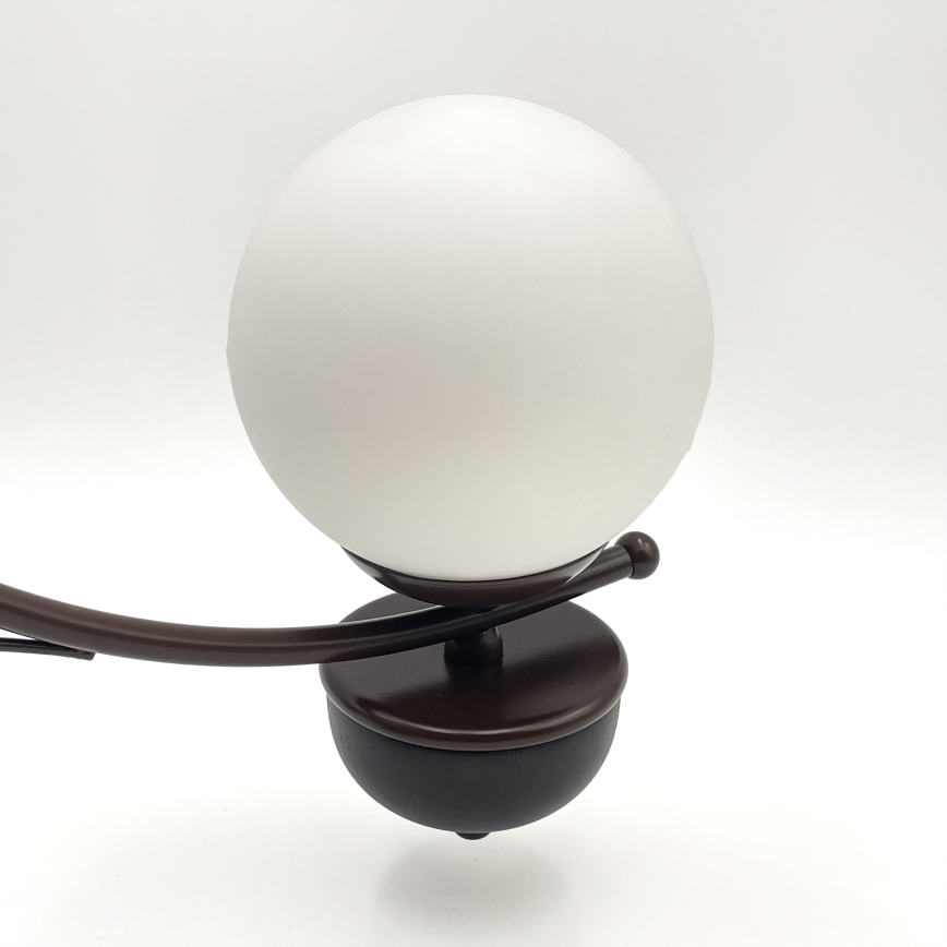 Brilagi - LED Candeeiro suspenso COTTAGE 3xG9/40W/230V carvalho/branco