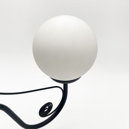 Brilagi - LED Candeeiro suspenso COTTAGE 3xG9/40W/230V preto/branco