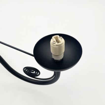 Brilagi - LED Candeeiro suspenso COTTAGE 3xG9/40W/230V preto/branco