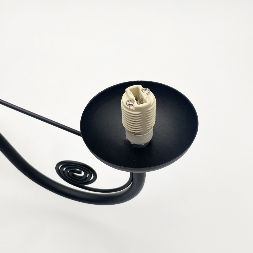 Brilagi - LED Candeeiro suspenso COTTAGE 3xG9/40W/230V preto/branco