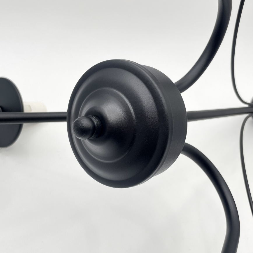 Brilagi - LED Candeeiro suspenso COTTAGE 3xG9/40W/230V preto/branco