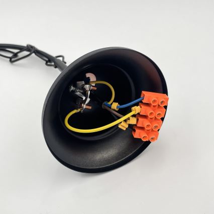 Brilagi - LED Candeeiro suspenso COTTAGE 5xE14/40W/230V preto/castanho