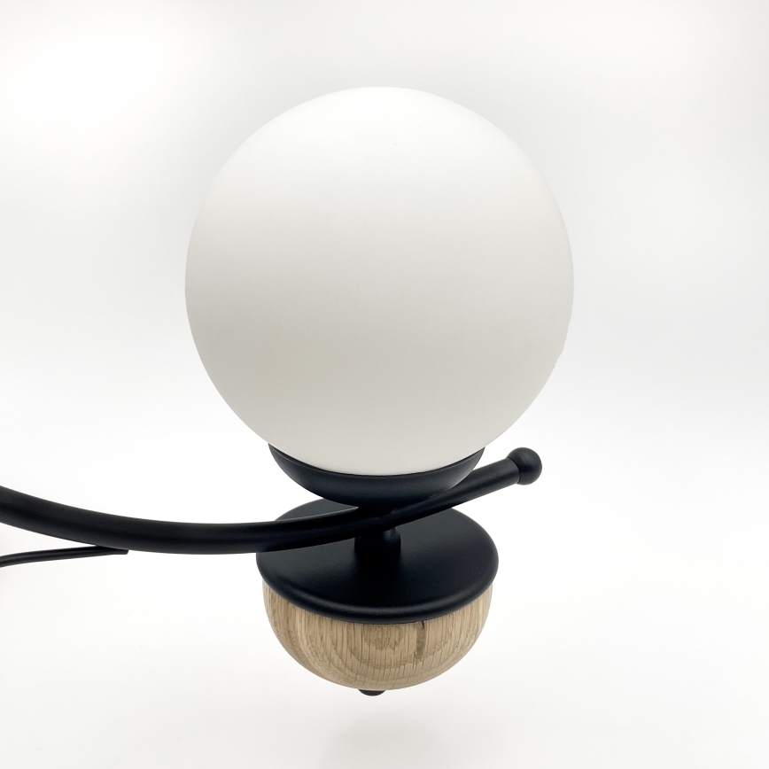 Brilagi - LED Candeeiro suspenso COTTAGE 5xG9/40W/230V faia/branco