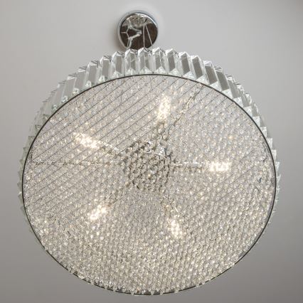 Brilagi - LED Candeeiro suspenso de cristal GLAMOUR 5xG9/42W/230V