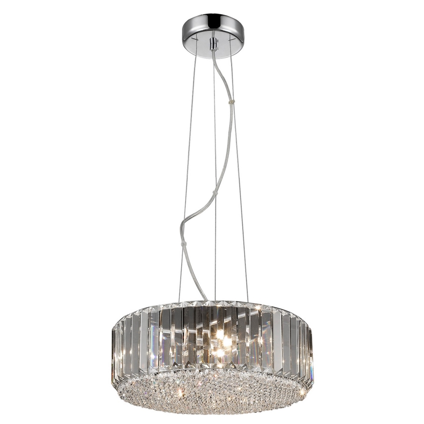 Brilagi - LED Candeeiro suspenso de cristal GLAMOUR 5xG9/42W/230V