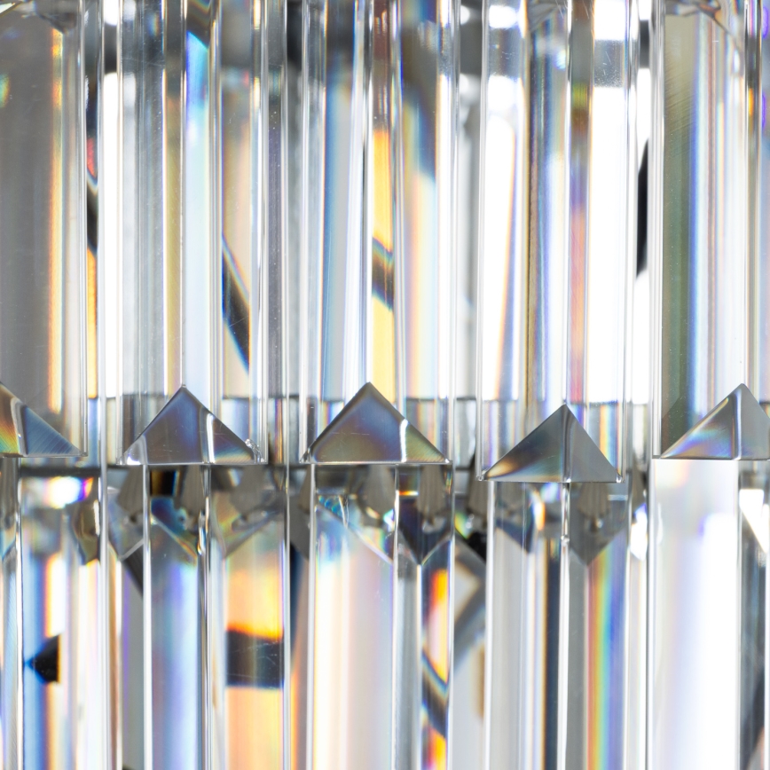 Brilagi - LED Candeeiro suspenso de cristal MOZART 5xE14/40W/230V cromado brilhante