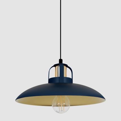 Brilagi - LED Candeeiro suspenso FLAMENGO 1xE27/60W/230V azul