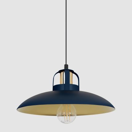 Brilagi - LED Candeeiro suspenso FLAMENGO 2xE27/60W/230V azul