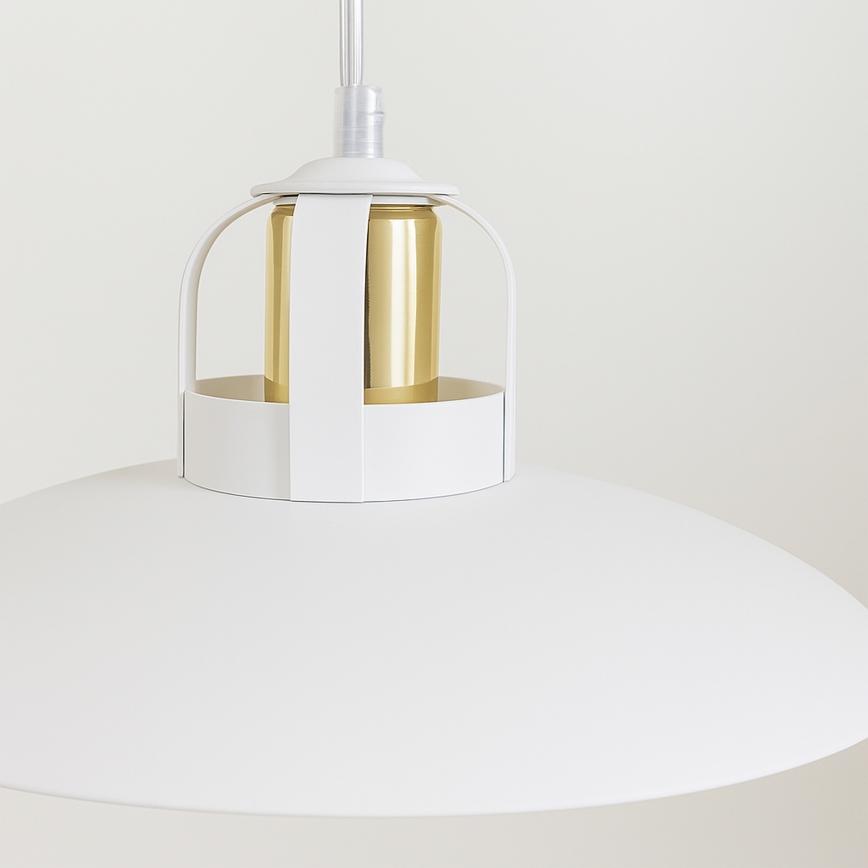 Brilagi - LED Candeeiro suspenso FLAMENGO 2xE27/60W/230V branco