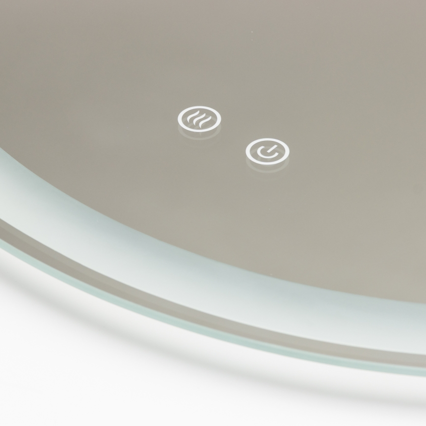 Brilagi - Espelho de casa de banho aquecido LED AVA PRO LED/18,5W/230V Ø 60 cm IP44 CRI 90 dimerizável + CCT