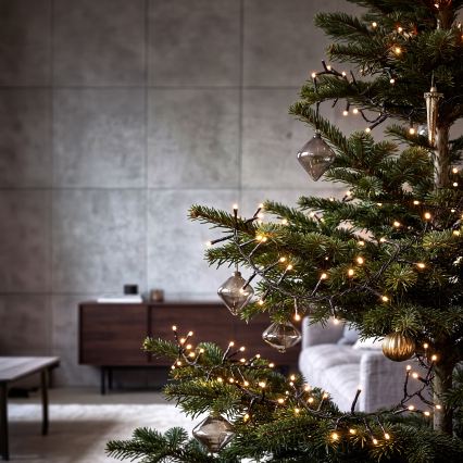 BRILAGI - LED Cordão de luzes de Natal para exterior 800xLED 21m IP44 branco quente
