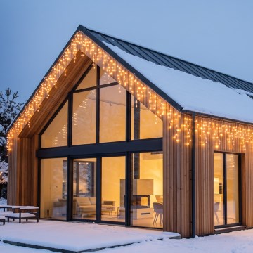 BRILAGI - LED cordão de Natal para exterior 1080xLED/8 funções 33m IP44 branco quente carámbanos