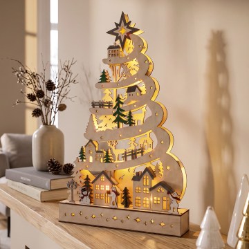 BRILAGI - LED Decoração de Natal LED/2xAA Árvore