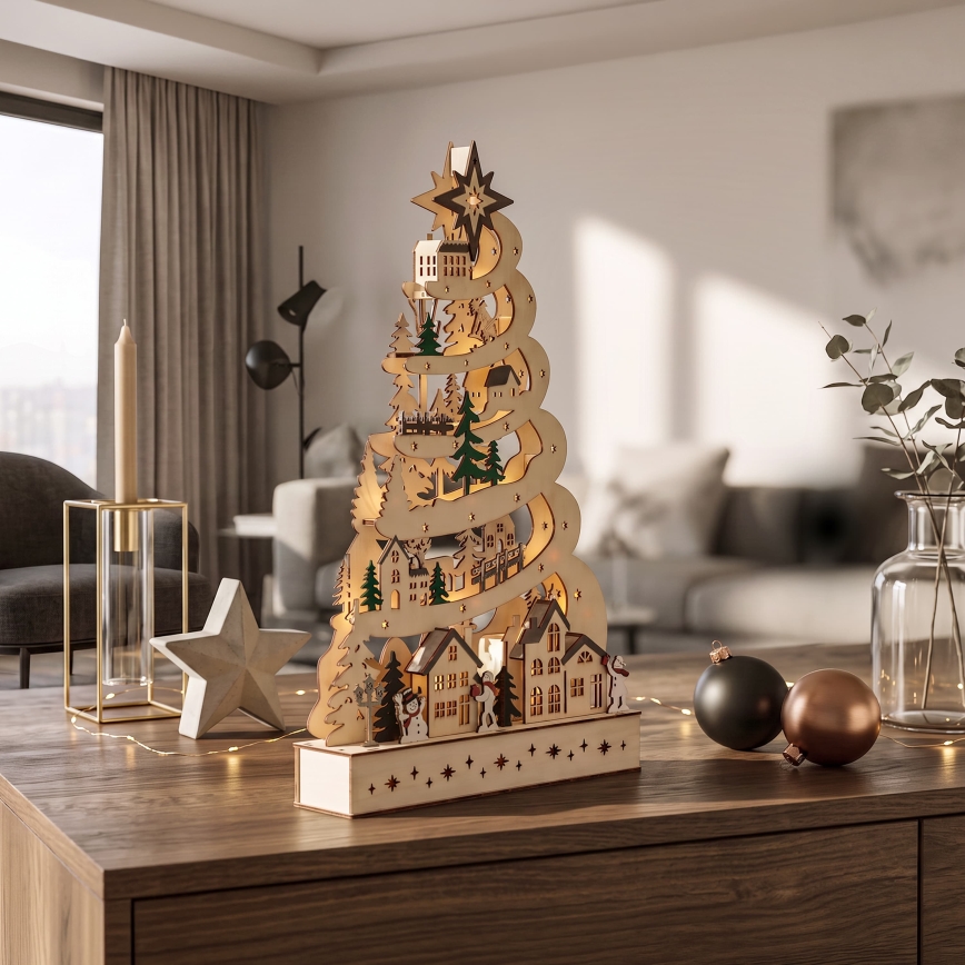 BRILAGI - LED Decoração de Natal LED/2xAA Árvore