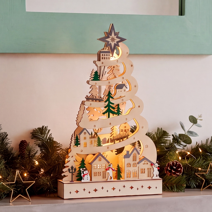 BRILAGI - LED Decoração de Natal LED/2xAA Árvore