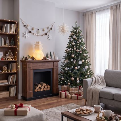 BRILAGI - LED Decoração de Natal LED/2xAA boneco de neve