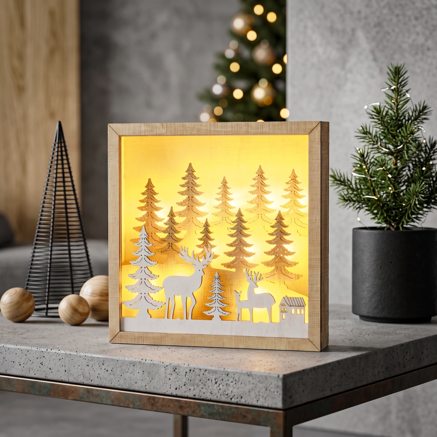 BRILAGI - LED decoração de Natal LED/2xAA