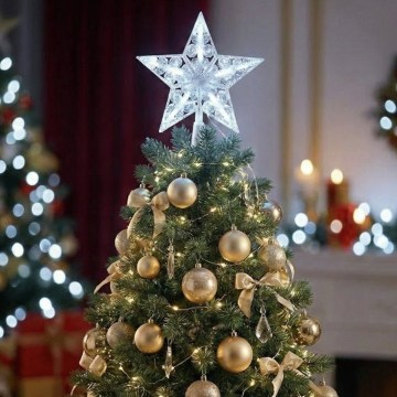 BRILAGI - LED Decoração de Natal LED/3xAA 21 cm estrela branca fria