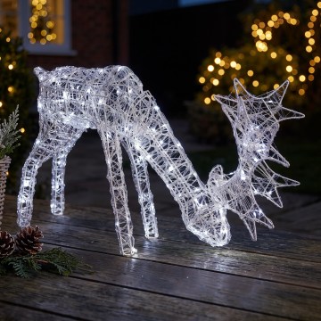 BRILAGI - LED Decoração de Natal para exterior LED/1,5W/230V IP44 73x47 cm rena