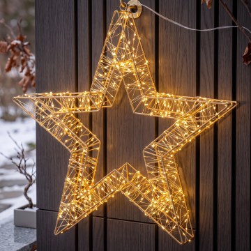BRILAGI - LED Decoração de Natal para exterior LED/3,3W/230V IP44 50 cm estrela