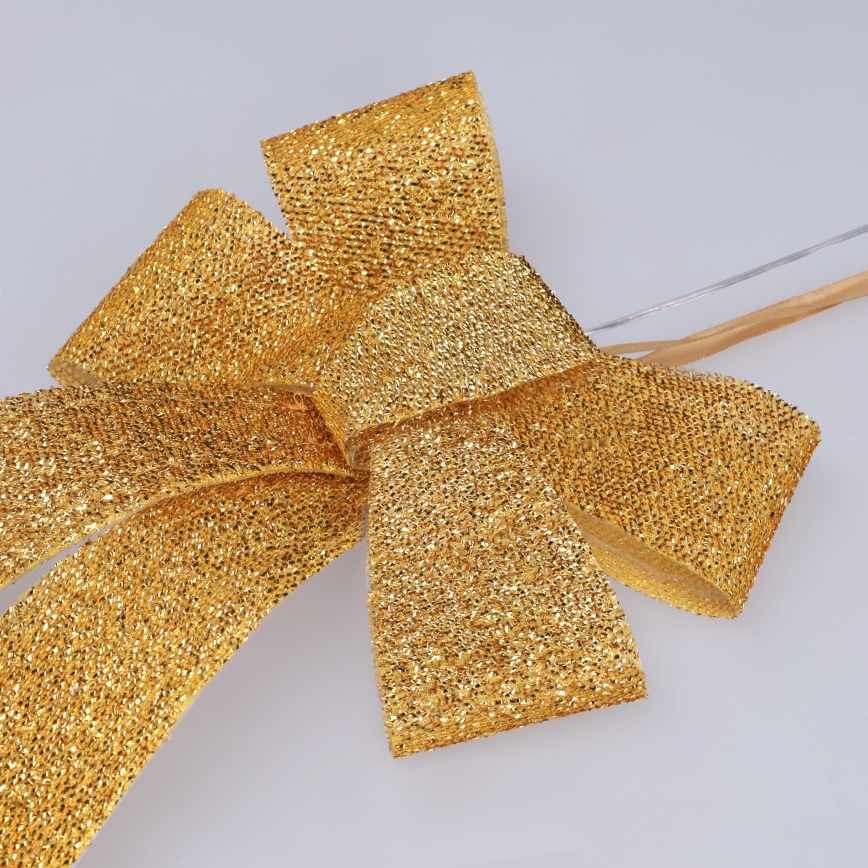 BRILAGI - LED Decoração de Natal para exterior LED/3,3W/230V IP44 laço dourado