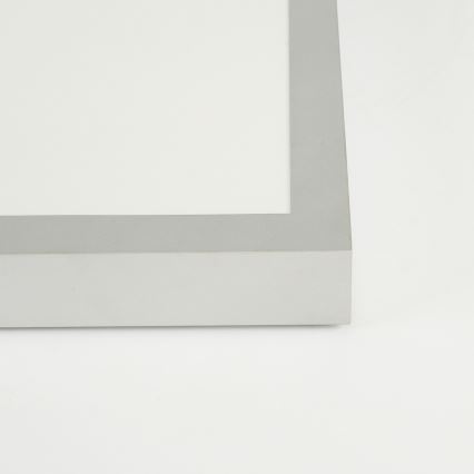 Brilagi - LED dimerizável candeeiro de teto para casa de banho FRAME SMART LED/50W/230V 120x30 cm 3000-6000K IP44 prateado + controlo remoto