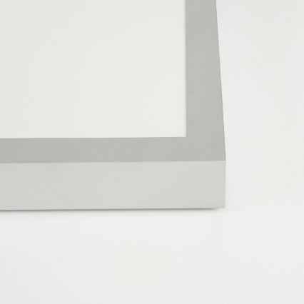 Brilagi - LED dimerizável candeeiro de teto para casa de banho FRAME SMART LED/50W/230V 120x30 cm 3000-6000K IP44 prateado + controlo remoto