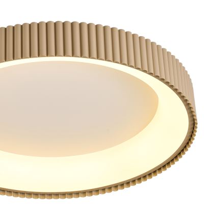 Brilagi - Candeeiro de teto LED dimerizável FALCON MODERN LED/54W/230V 3000-6500K 60 cm bege + comando remoto