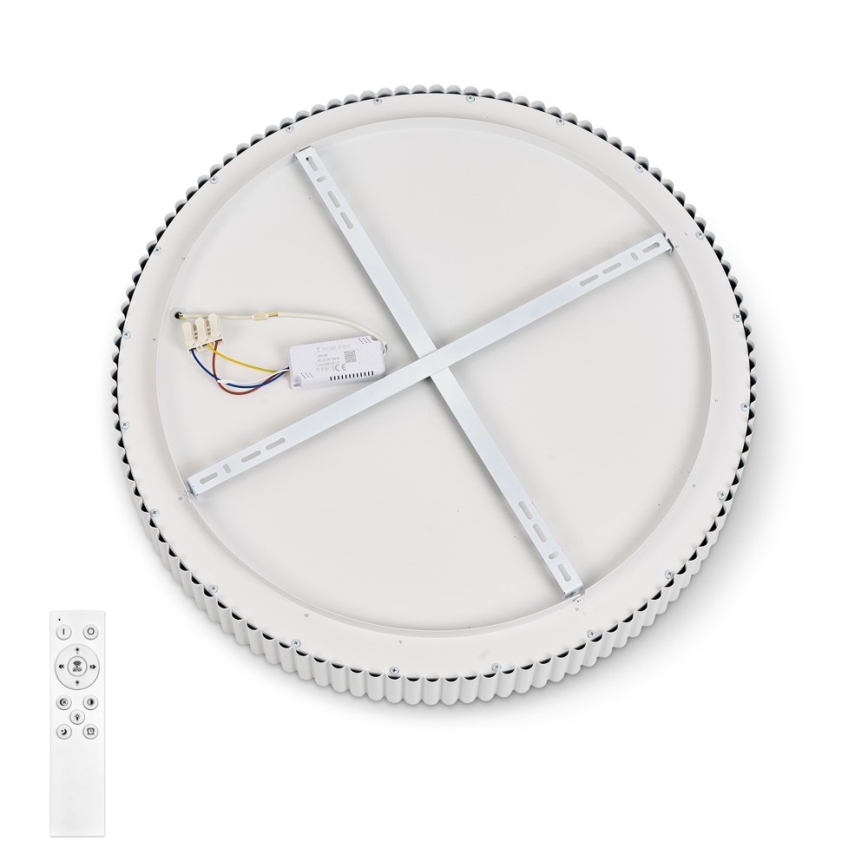BRILAGI - Candeeiro de teto LED dimerizável FALCON MODERN LED/54W/230V 3000-6000K Ø 60 cm branco + comando remoto