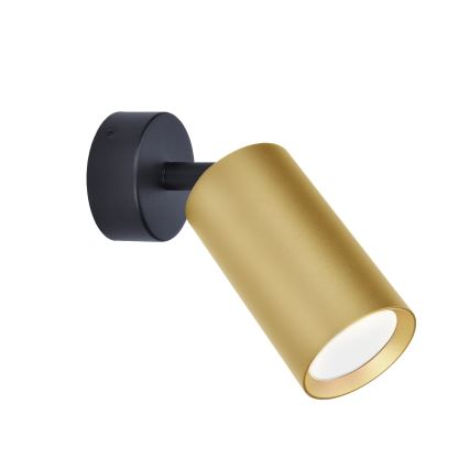 Brilagi - Spot LED RGBW regulável SELE GOLDEN 1xGU10/4,8W/230V 3000K preto/dourado + controlo remoto