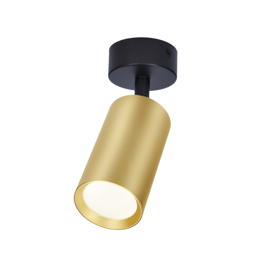 Brilagi - Spot LED RGBW regulável SELE GOLDEN 1xGU10/4,8W/230V 3000K preto/dourado + controlo remoto