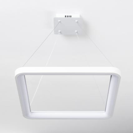 Brilagi - Lustre pendente LED dimerizável em cabo FALCON SLIM LED/50W/230V 3000-6500K 50x50 cm branco + comando remoto