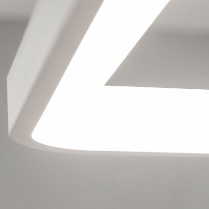 Brilagi - Lustre pendente LED dimerizável em cabo FALCON SLIM LED/50W/230V 3000-6500K 50x50 cm branco + comando remoto
