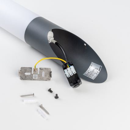 BRILAGI - Aplique de parede exterior LED regulável ELIA 1xE27/6W/230V 2700-6500K IP44 Wi-Fi antracite