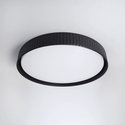 Brilagi - Plafon LED regulável LUCIA LED/60W/230V 3000-6500K Ø 59 cm preto + controlo remoto