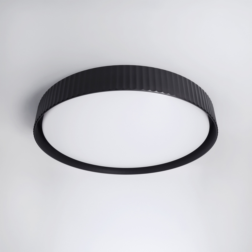 Brilagi - Plafon LED regulável LUCIA LED/60W/230V 3000-6500K Ø 59 cm preto + controlo remoto