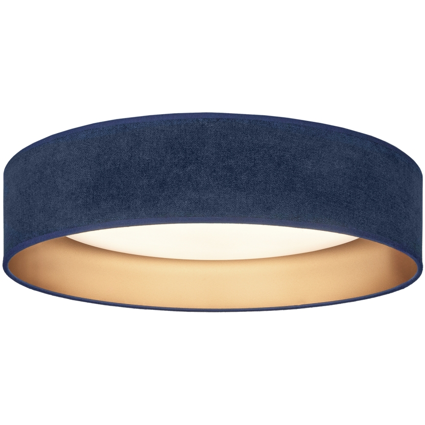 BRILAGI - Candeeiro de tecto LED regulável VELVET SMARTIX LED/24W/230V 3000-6000K Ø 45 cm azul/dourado Wi-Fi Tuya Beacon + controlo remoto