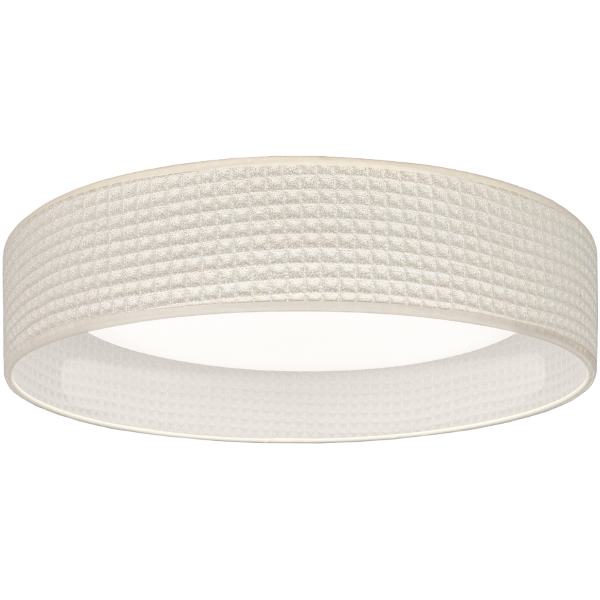 Brilagi - Plafon de tecto LED dimerizável VELVET SMARTIX 24 W / 230 V 3000–6000 K Ø 45 cm creme Wi‑Fi Tuya Beacon + comando remoto