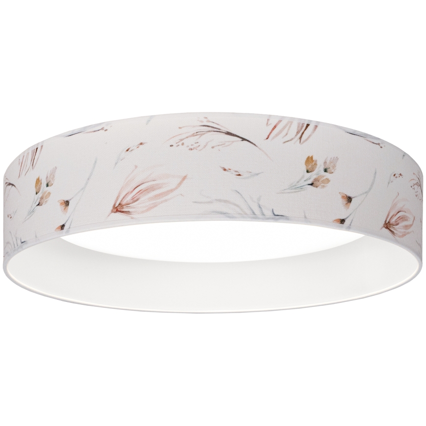 Brilagi - Candeeiro de teto LED dimerizável VELVET SMART VARI LED/24W/230V 3000-6500K diâmetro 45 cm branco/flores + controlo remoto
