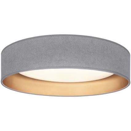 Brilagi - Candeeiro de teto LED dimerizável VELVET SMART VARI LED/36W/230V 3000-6500K diâmetro 55 cm cinzento/dourado + controlo remoto