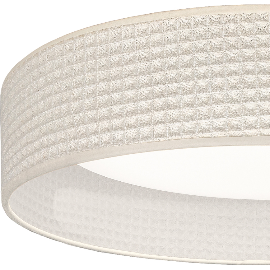Brilagi - Candeeiro de teto LED regulável VELVET SMART VARI LED/36W/230V 3000-6500K Ø 55 cm creme + controlo remoto