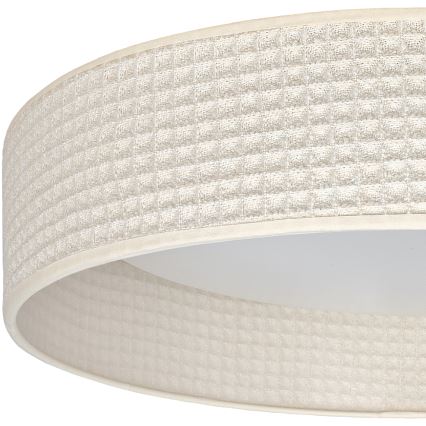 Brilagi - Candeeiro de teto LED regulável VELVET SMART VARI LED/36W/230V 3000-6500K Ø 55 cm creme + controlo remoto
