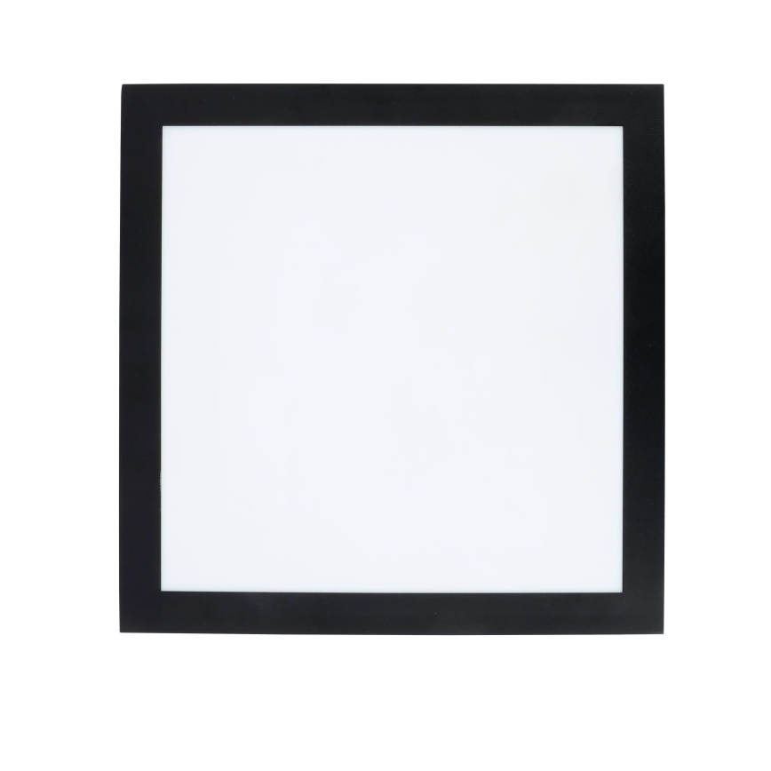 Brilagi - LED Dimmable plafoniera para banheiro FRAME SMART LED/24W/230V 30x30 cm 3000-6000K IP44 preta + controle remoto