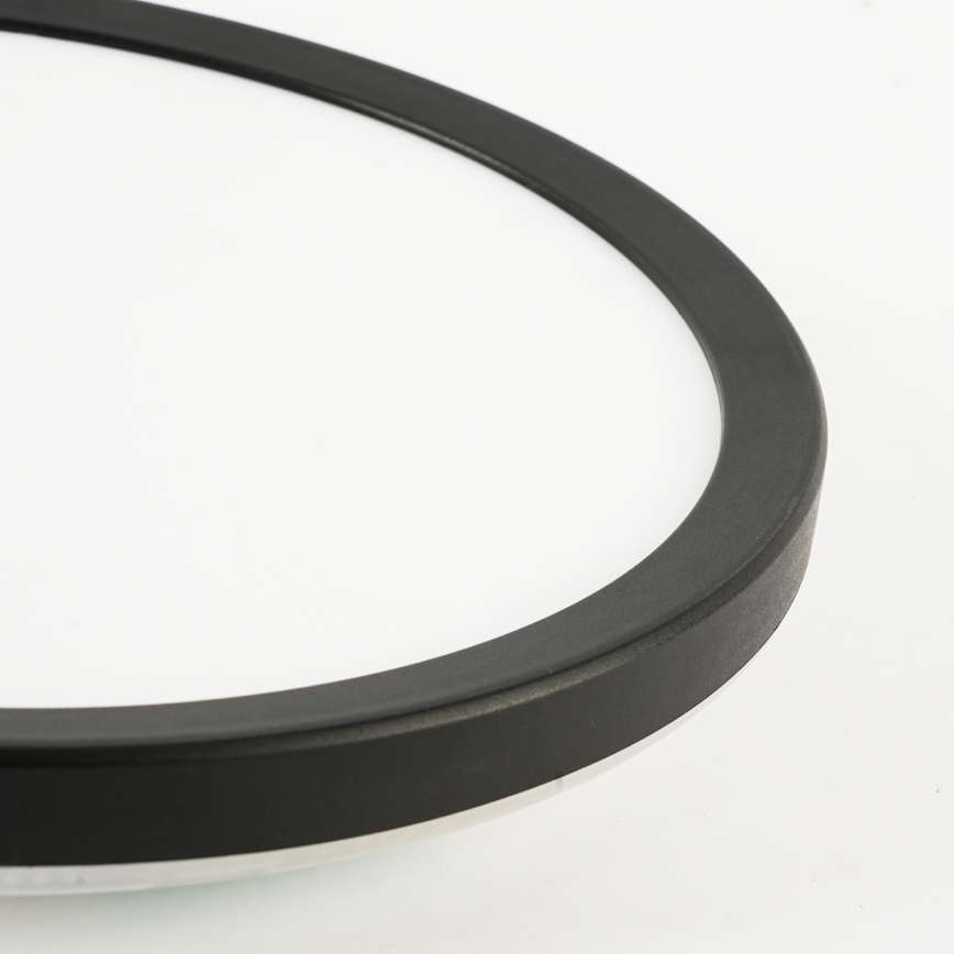 Brilagi - Luminária LED Regulável com sensor de movimento e crepúsculo ULTRA SLIM LED/18W/230V diâmetro 30 cm + controlo remoto