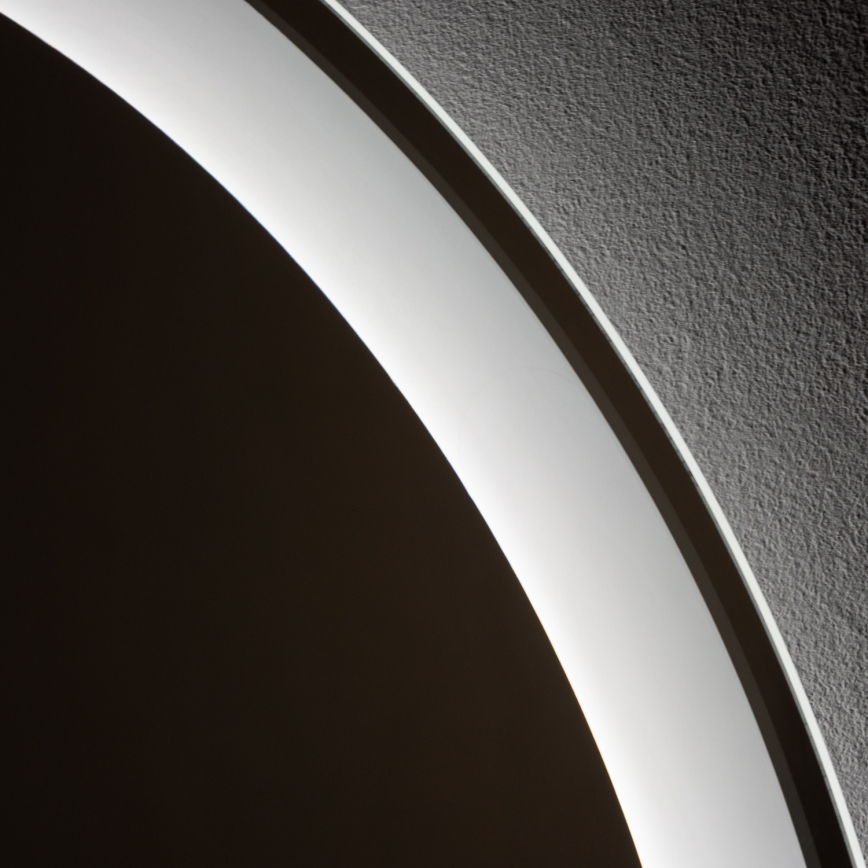 Brilagi - Espelho aquecido LED para casa de banho AVA ECO LED/11,5W/230V Ø 60 cm IP44 CRI 90 dimerizável + CCT